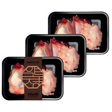 한우 도가니 스지 500g | 보양식 찜 수육 국물용 곰탕용 도가니탕 재료 사골 스지탕 몸보신 소뼈 힘줄 알스지 콜라겐 투뿔 마장동 프리미엄 국내산 소고기 추천 [냉동] 압구정한우, 3개, 500g 도가니