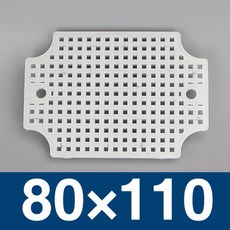 IP67 방수 정션 박스 베이스 플레이트 모니터링 고정 장착 실외 ABS 벌집, 110x80