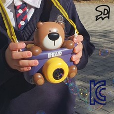 소디망 사진기형 큐티 비누방울 건, 1개, 큐트베어