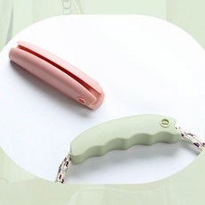 봉투 손잡이 실리콘 핸들 봉투손잡이 비닐봉투손잡이, 그린