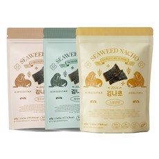 [씨아트푸드] 김나초 혼합 칠리크랩+와사비+스윗콘, 3개, 40g