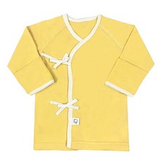 그린베베 국내생산 아기옷 신생아 봄가을용 베베 양면 배냇저고리