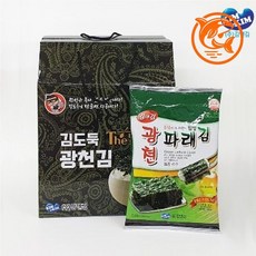 부드러운 조미김 신선한 해풍맛 고급 선물세트 바다의 풍미, 광천김 선물세트
