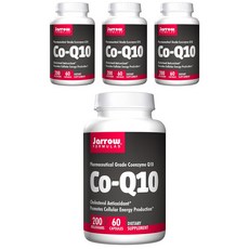 Jarrow FORMULAS 賈羅公式 輔梅Q10素食膠囊 200mg, 60顆, 4罐
