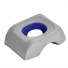 마사지 폼 페이스 페이스 페이스 크래들 스퀘어 얼굴 아래로 마사지 베개 편안한 얼굴 쿠션 인체 공학적 호흡, 그림처럼