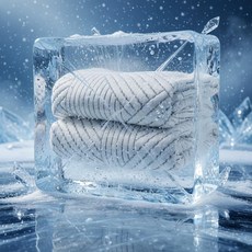 하준리빙 국산 듀라론 냉감패드 아기 침대 쿨매트, 그레이