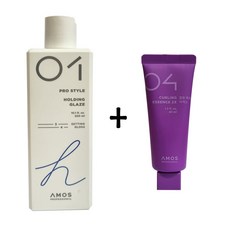 아모스 홀딩 글레이즈 + 컬링에센스미니, 1개, 300ml