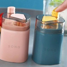 모던 원터치 이쑤시개 통 요지홀더 이쑤시개디스펜서, 1개