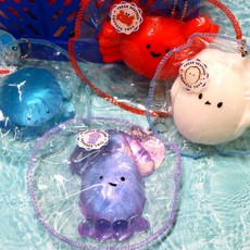 3000 신진도수산 말랑이 해양 주물럭 찐득이 장난감 스퀴시 선물 놀이 패러디 색상랜덤, 단품, 단품