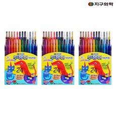 지구화학 투명이 색연필, 24색, 3개
