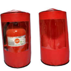 소화기 커버 투명 방수 3kg 소화기 보호 커버 건물용 먼지 실내 용품 소방