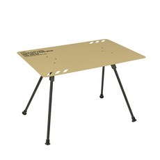 카고컨테이너 엔드 테이블 캠핑 휴대용 보조 사이드 접이식 좌식테이블, 베이지