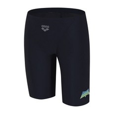 백화점상품 아레나 남성수영복 에이스 4부 블랙 베이직한 수영강습복