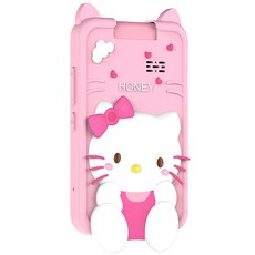 兒童益智相機 益智相機 相機手機 180 可翻轉相機 觸摸拍照 高清兒童手機相機 早教 娛樂, 粉花貓-64G卡, 1個