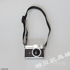 20CM인형옷 봉제 아이돌인형 장식 소품 15CM 원피스 기타 솜 드레스 무대 캐주얼 아이돌 인형옷, 42CM, F. 빈티지블랙카메라, 1개