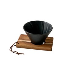 ARFUKA 푸어 오버 커피 필터 세라믹 드리퍼 메이커 재사용 가능한 여행 및 가정용 [관세포함]