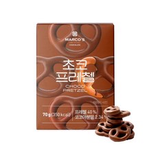 [마르코스] 초코 프레첼, 1개, 70g