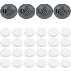 닌자 럭셔리 커피 머신과 호환되는 4pcs 에스프레소 클리닝 디스크 및 24pcs 태블릿 실리콘 54mm2.13인치 백플러시