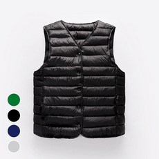 남성 깔끔 패딩조끼 이너 복고 jeo4+1fTr