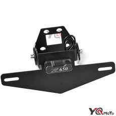 川崎忍者400 NINJA400/250/650 Z400改裝短尾車牌架 短牌架 車牌支架 牌照支架 車牌架, z650（鈦）, 1個