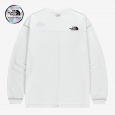 노스페이스 NORTHFACE 에센셜 긴팔 라운드티 NT7TR54K_WHT 360469