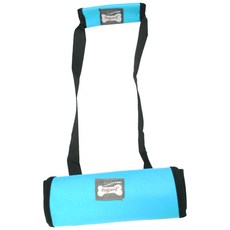 Doglem 寵物輔助背帶，適用於老齡犬、殘疾狗狗，輔助上下樓梯, 1個, 寵物來了 狗狗走路輔助背帶-藍S