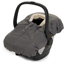 UPPAbaby Aria Aria V2 Mesa Mesa V2 Mesa V3 유아용 카시트용 카시트 커버 따뜻하고 울트라 플러시 방수 카시트 커버 풋머프 겨울 커버, 회색