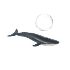 漂浮魚缸裝飾 - 小漂浮球水族箱造景擺件 打造獨特水中世界, 1個, 藍鯨魚