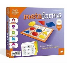 幾何方格 Meta Forms 5歲 邏輯推理 桌遊 繁體中文說明書, 1個