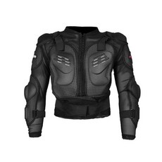 인터팝 오토바이 상체보호대 M, 블랙, 1개