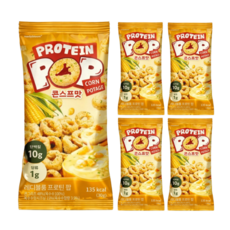 레디블룸 프로틴 팝 콘스프맛 글루텐프리 옥수수맛 과자, 5개, 30g