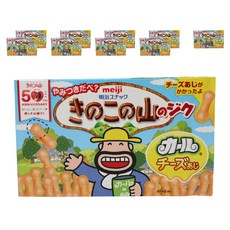 明治蘑菇山棒咖哩起司口味, 10個, 36g