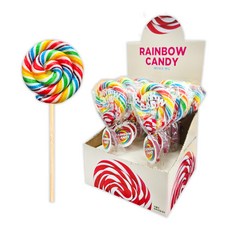 레인보우캔디 50g 한박스(열개입)/할로윈/파티용캔디/선물용캔디/사탕/캔디/군인선물/화이트데이, 500g, 1세트
