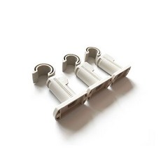 끌래망스 조절 브라켓 25mm, 아이보리, 1개