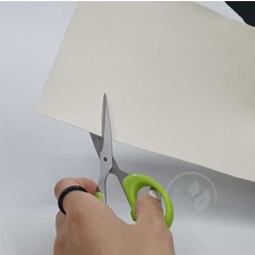 가죽보수 스티커 아이보리