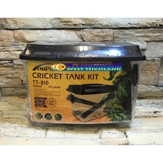 西高地水族坊 馬來西亞Dophin 蟋蟀飼育箱 30cm*19.5cm*20cm，透明通風，易於觀察，堅固耐用, 1個, 透明