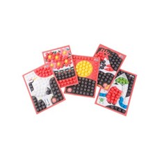 플레이콘 28청춘 오광 화투 플레이콘 만들기 5종 세트, 1세트, 5종 COLOR MIX