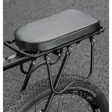 라포룸 자전거 짐받이쿠션 뒷안장 푹신한, 단품없음