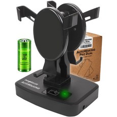 이노셀러 6세대 무선 자동 만보기 기계 자동걷기 오토워킹 캐시워크, 1개, 프로듀얼 블랙(2대 장착)