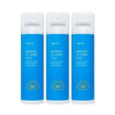 식물나라 워터프루프 아웃도어 바디 선스프레이 100mL 3개