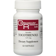 칼디오베스큘러리서치 아나토 토코트리에놀 125mg 소프트젤 글루텐 프리, 1개, 60정