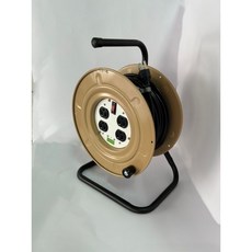 延長線 輪座 3P 面板 全鐵殼 收線器 - 萬能百貨, 1個