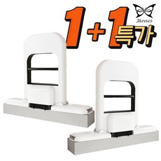 핸디형 미니 밀대걸레 1+1 세트 셀프탈수 스펀지 청소기 강력흡수 물기제거 주방 욕실 창문 청소용 걸레 교체형 다용도 청소템 편리한 자동탈수 위생적 청소솔 인테리어 청소필수템, 2개, 오렌지 / 블랙