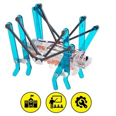 귀뚜라미 보행로봇키트 크랭크 로봇만들기 초등 창의 과학 유치원 diy