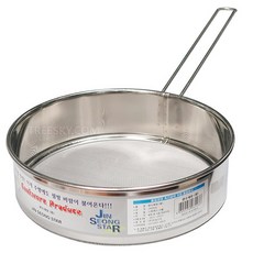 진성스타 스텐 원형 편수채망, 1개