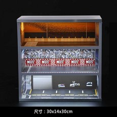 피규어 전시대 진열장 차량 미니카 인테리어 캐비닛, 1개, 164 테마 3 (6-8cm 자동차)