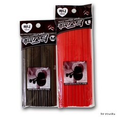 주방 식기 하니 커피스틱 커피 숟가락 티스푼 원두 빨대, M, 브라운, 1개