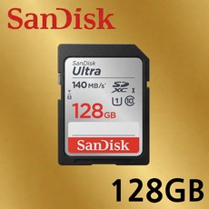 샌디스크 울트라 SD카드 SDSDUN4, 1개, 128GB