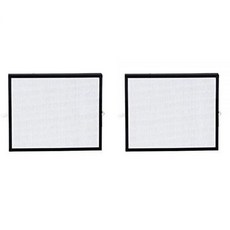 Nispira True HEPA 필터 교체품 Breathe Classic 스마트 공기 청정기 BF35 HEPA-Pure와 호환됩니다. 2팩, Nispira True HEPA 필터 교체품 Breat
