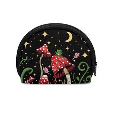 [ 947125 ] ZOUTAIRONG 여성용 동전 지갑 여아용 머니 파우치 현금 걸이 지퍼 클러치 나비 버섯 동물, 1개